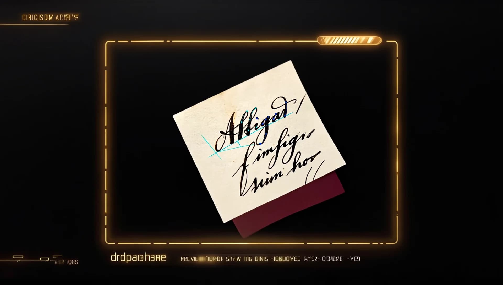 Uploading a handwriting sample for analysis
